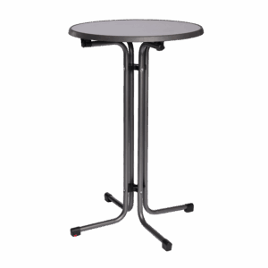 Stehtisch Ø 70 cm - schwarz