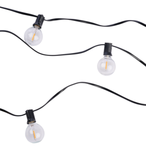 Lichterkette Vintage 15 m - warm/weiß