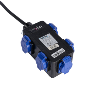 16A CEE ➜ 5x Schuko