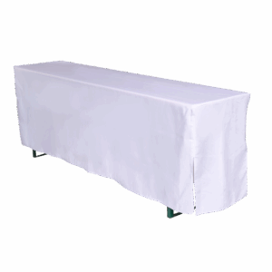 Bierzelttischhusse 220 cm - weiß