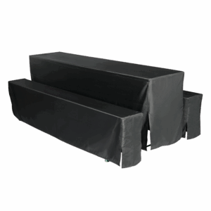 Bierzeltgarniturhusse 220 cm - schwarz