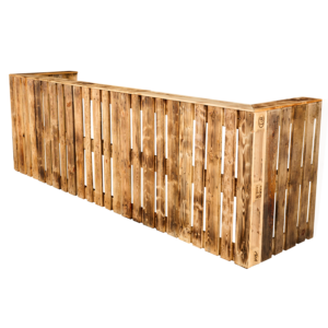 Palettentheke 440 cm - flammbiert