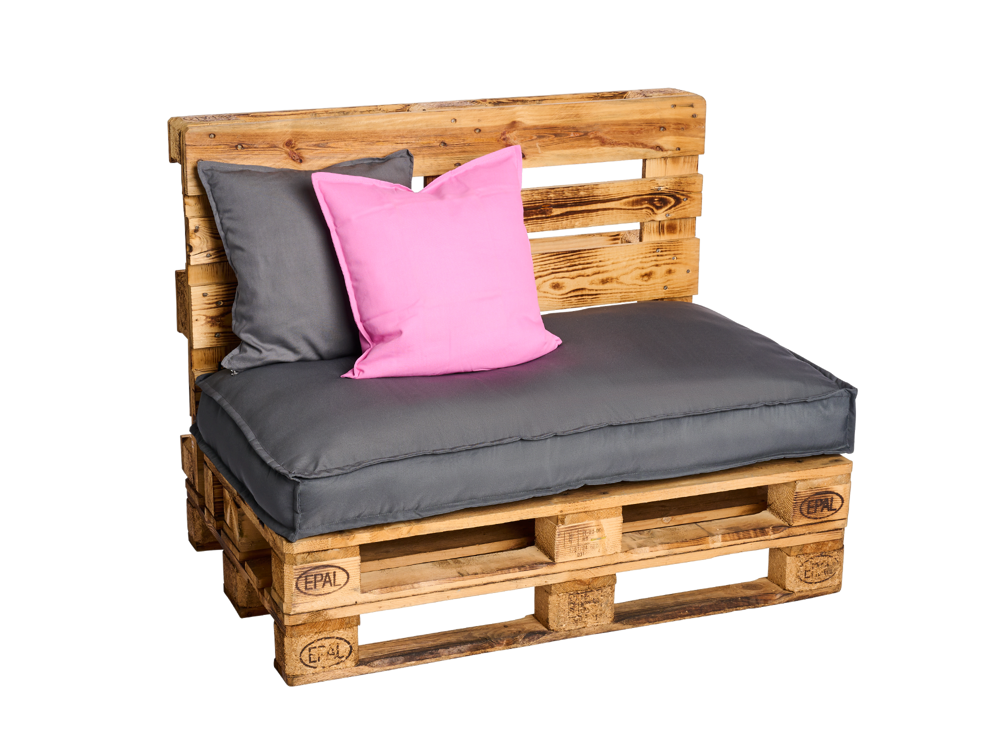 palettensofa 120cm mit sitzkissen Palettensofa 120cm - mit Sitzkissen – Bild 8