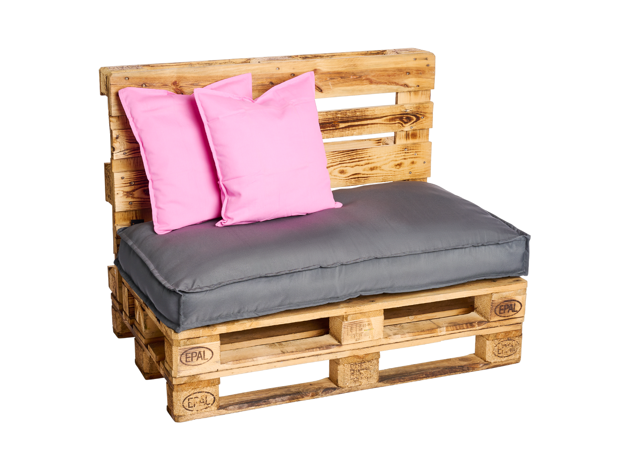 palettensofa 120cm mit sitzkissen Palettensofa 120cm - mit Sitzkissen – Bild 9
