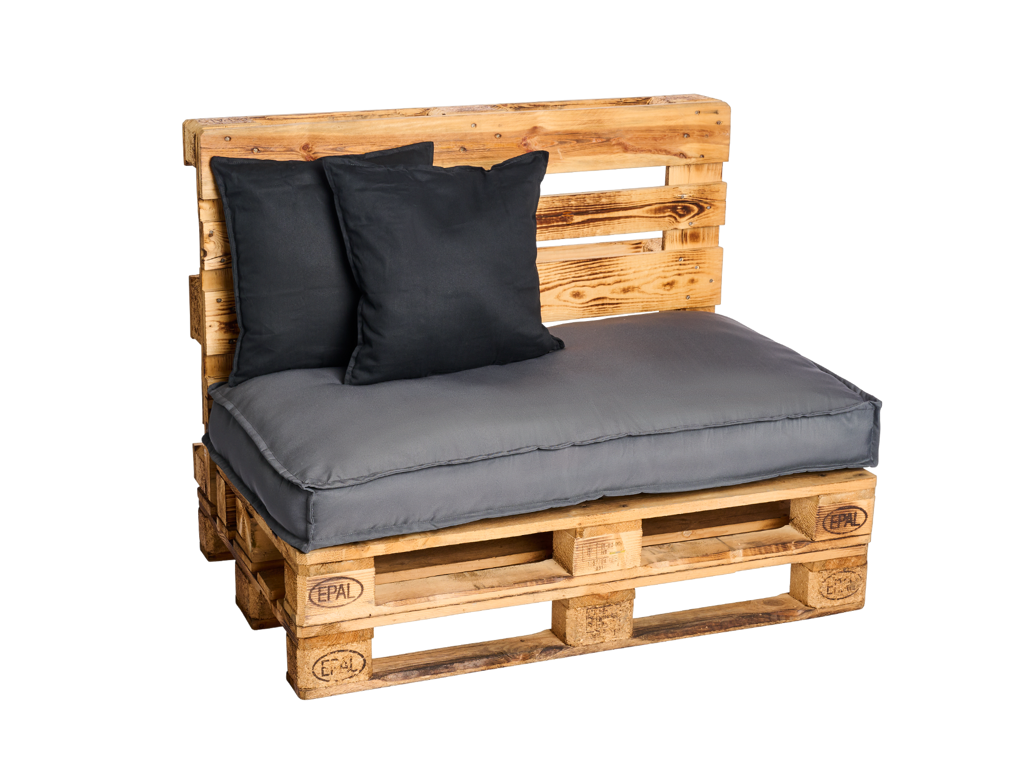 palettensofa 120cm mit sitzkissen Palettensofa 120cm - mit Sitzkissen – Bild 13