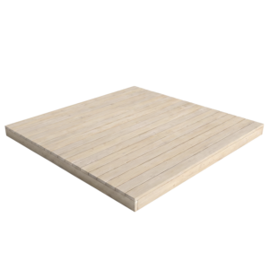 Pagodenboden 4m x 4m - Boden
