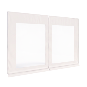 Pagodenzelt 3m x 3m - Seitenplane Fenster