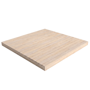 Pagodenboden 3m x 3m - Boden